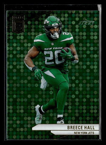 2024 Donruss Elite #43 Breece Hall Green Disco