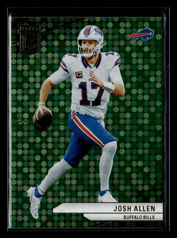 2024 Donruss Elite #1 Josh Allen Green Disco