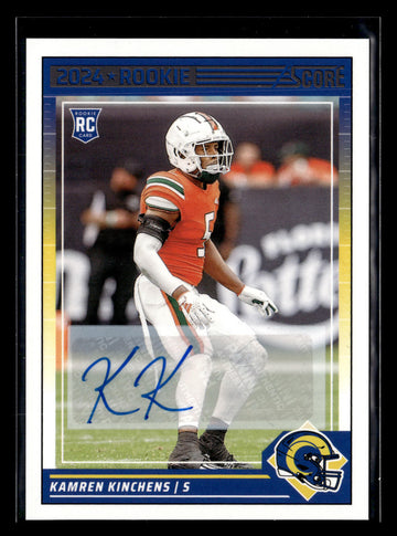
2024 Score #348 Kamren Kinchens Signatures