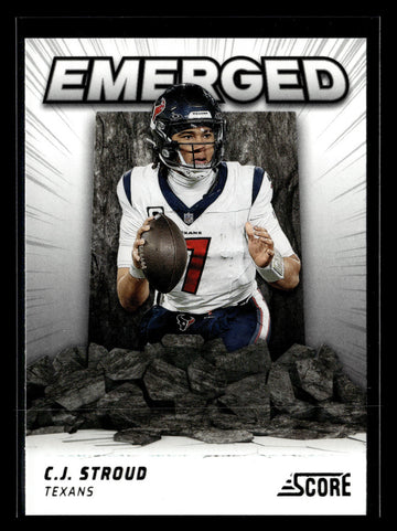 
2024 Score #EM-CSD C.J. Stroud Emerged