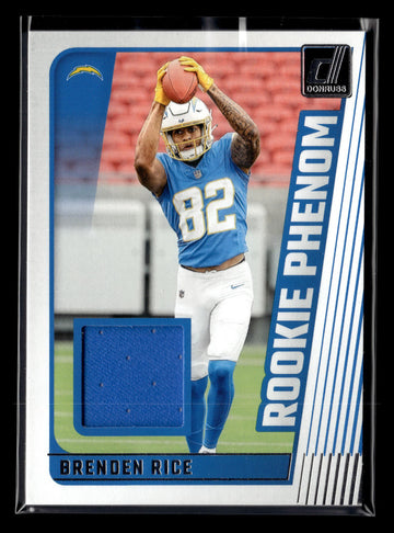 
2024 Donruss #382 Brenden Rice Rookie Phenom