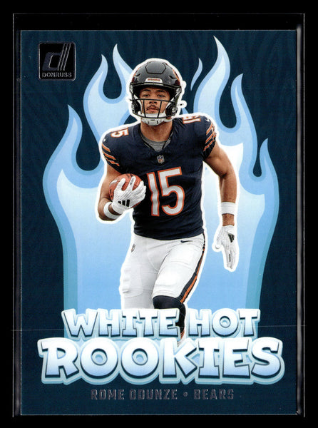 2024 Donruss #309 Rome Odunze White Hot Rookies