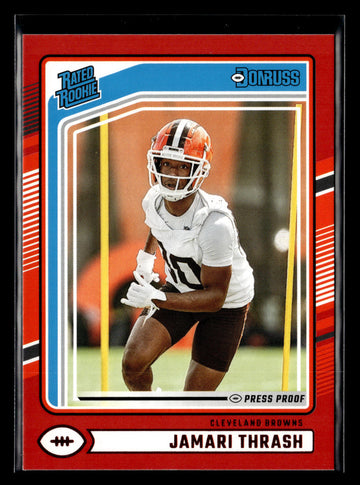 
2024 Donruss #376 Jamari Thrash Press Proof Red