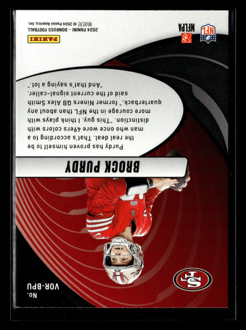
2024 Donruss #VOR-BPU Brock Purdy