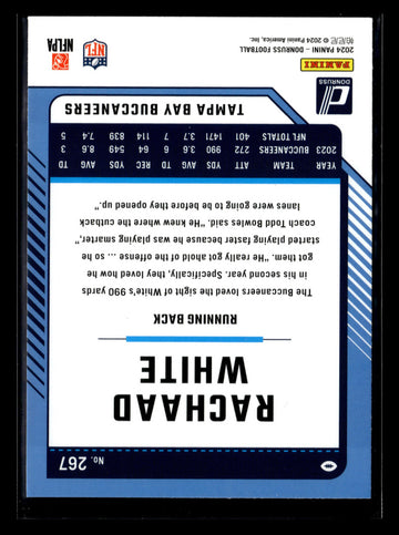 
2024 Donruss #267 Rachaad White Press Proof Red