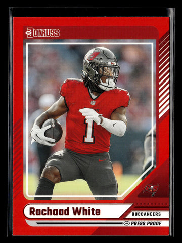 
2024 Donruss #267 Rachaad White Press Proof Red