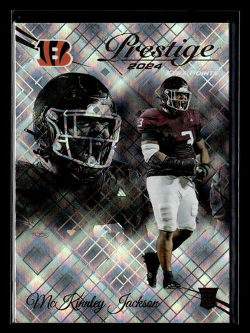 
2024 Panini Prestige #369 McKinnley Jackson Diamond Xtra Points