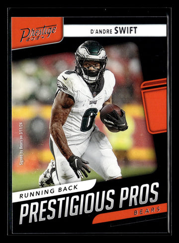
2024 Panini Prestige #PP-DST D'Andre Swift Prestigious Pros