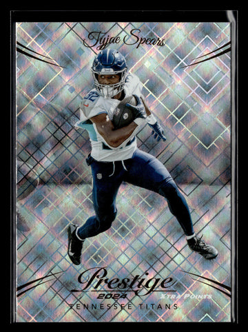 
2024 Panini Prestige #287 Tyjae Spears Diamond Xtra Points
