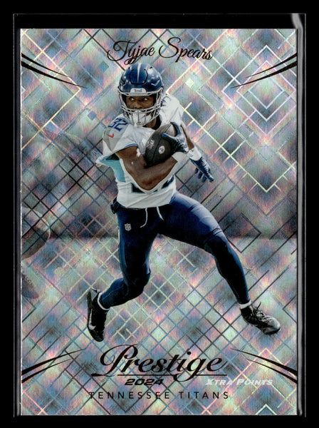 2024 Panini Prestige #287 Tyjae Spears Diamond Xtra Points