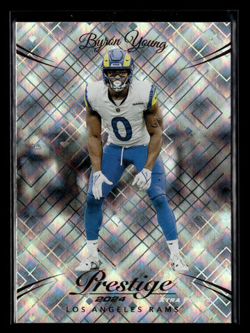 
2024 Panini Prestige #178 Byron Young Diamond Xtra Points