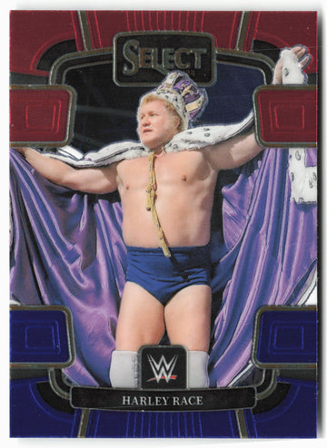 
2024 Panini Select WWE #61 Harley Race Red and Blue