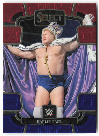 2024 Panini Select WWE #61 Harley Race Red and Blue