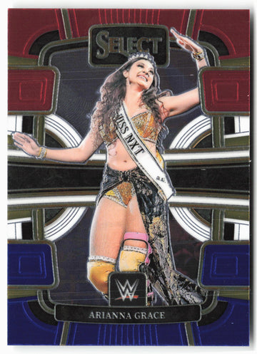 
2024 Panini Select WWE #57 Arianna Grace Red and Blue