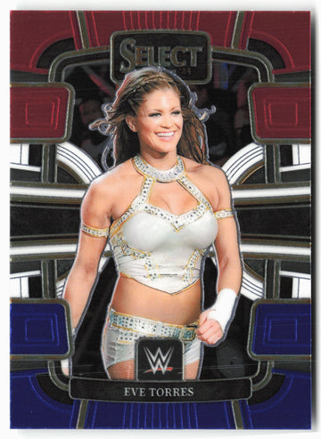 
2024 Panini Select WWE #21 Eve Torres Red and Blue