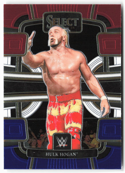 2024 Panini Select WWE #81 Hulk Hogan Red and Blue