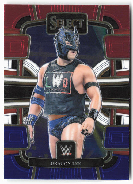 2024 Panini Select WWE #40 Dragon Lee Red and Blue