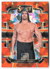 2024 Panini Select WWE #51 The Great Khali Orange Ice Prizms