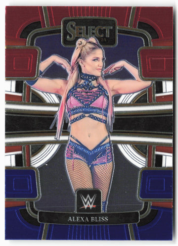 
2024 Panini Select WWE #56 Alexa Bliss Red and Blue