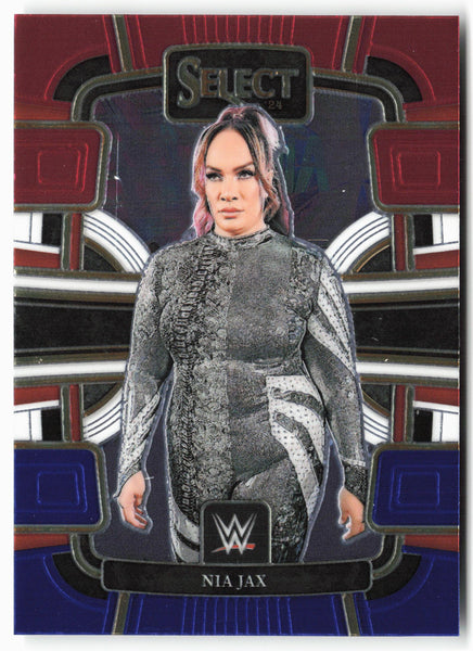 2024 Panini Select WWE #94 Nia Jax Red and Blue