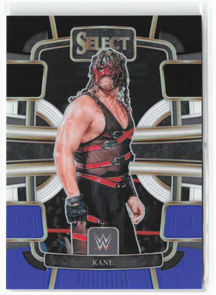 2024 Panini Select WWE #33 Kane Black and Blue Prizms