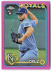 2024 Topps Chrome #187 Steven Cruz Pink Refractors