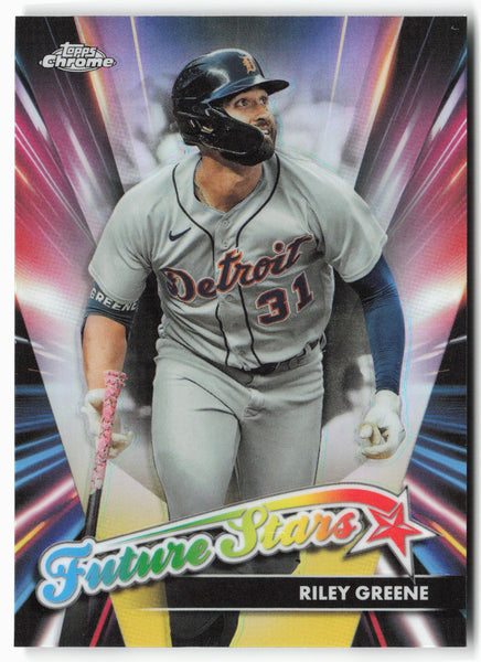 2024 Topps Chrome #FS-16 Riley Greene Future Stars