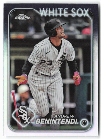 2024 Topps Chrome #33 Andrew Benintendi Refractors