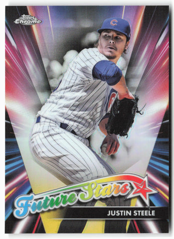 2024 Topps Chrome #FS-8 Justin Steele Future Stars