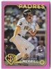 2024 Topps Chrome #207 Jackson Merrill Pink Refractors