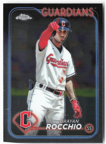 2024 Topps Chrome #113 Brayan Rocchio