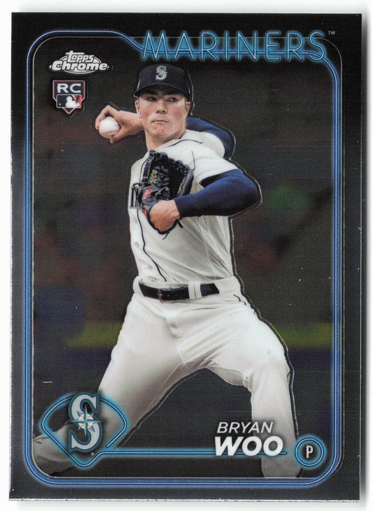 2024 Topps Chrome #172 Bryan Woo