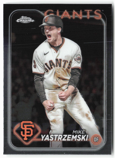 2024 Topps Chrome #87 Mike Yastrzemski