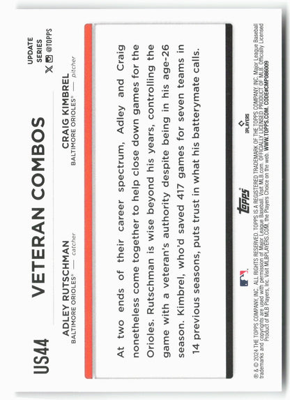 2024 Topps Update #US44 Battery Power: Orioles Toast Another Dub CC
