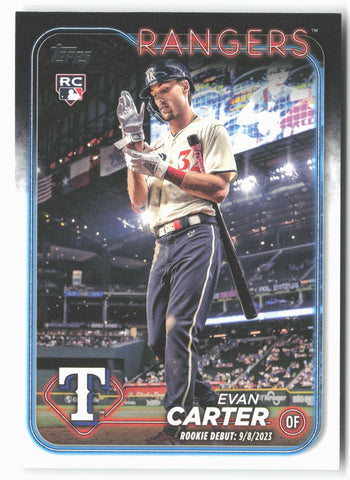 2024 Topps Update #US58 Evan Carter