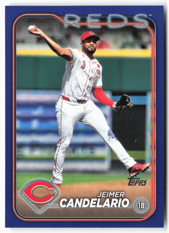 2024 Topps Update #US142 Jeimer Candelario Royal Blue