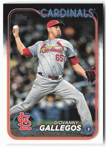 2024 Topps Update #US326 Giovanny Gallegos