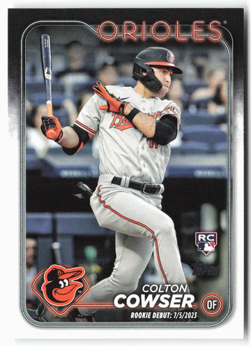 
2024 Topps Update #US72 Colton Cowser
