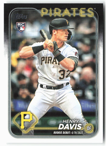 2024 Topps Update #US162 Henry Davis