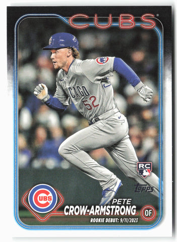 2024 Topps Update #US91 Pete Crow-Armstrong