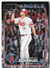 2024 Topps Update #US193 Nolan Schanuel Silver Crackle Foilboard