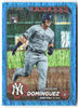 2024 Topps Update #US175 Jasson Domínguez Blue Holofoil #/999