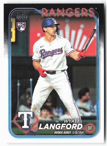 2024 Topps Update #US341 Wyatt Langford