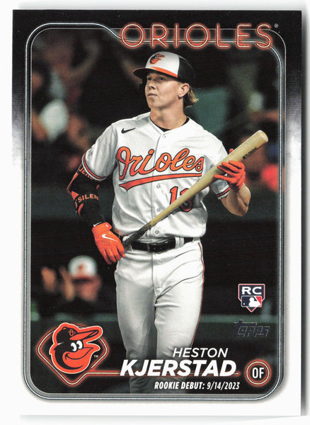 2024 Topps Update #US86 Heston Kjerstad