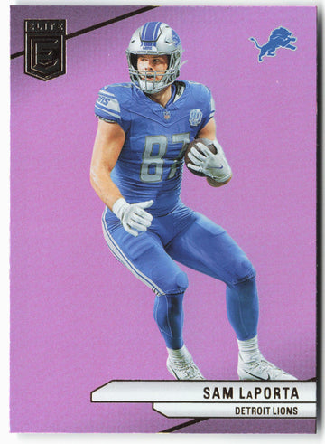 
2024 Donruss Elite #31 Sam LaPorta Pink