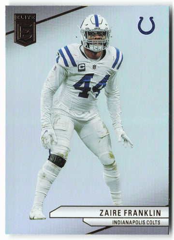 
2024 Donruss Elite #44 Zaire Franklin