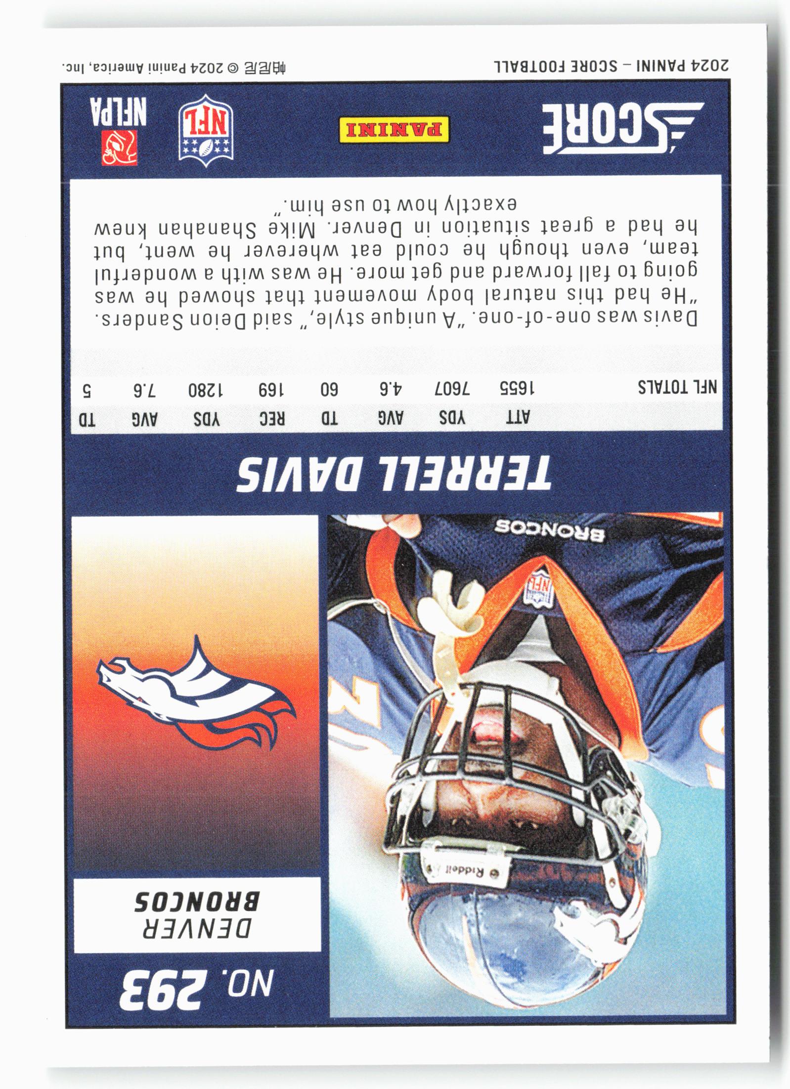 2024 Score #293 Terrell Davis