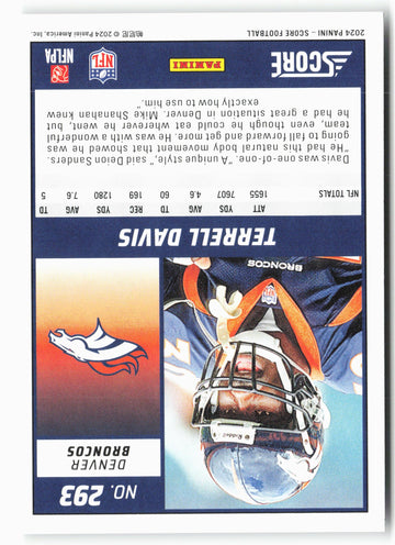 
2024 Score #293 Terrell Davis