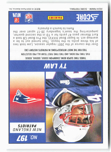 
2024 Score #197 Ty Law
