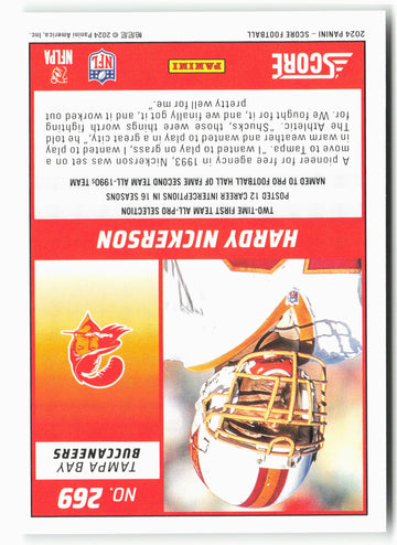 
2024 Score #269 Hardy Nickerson